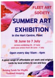 Summer Art Exhibition by Fleet Art Society